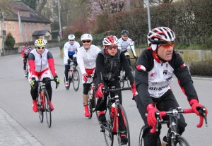 Das Team Laura vor dem Start in Zusmarshausen