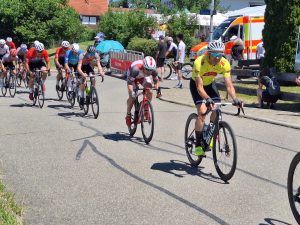 Stefan beim Sprint in Geislingen