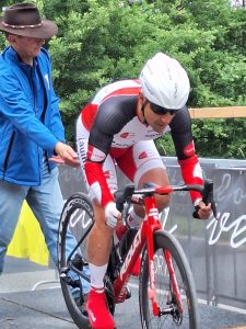 Stefan am Start in Leerstetten